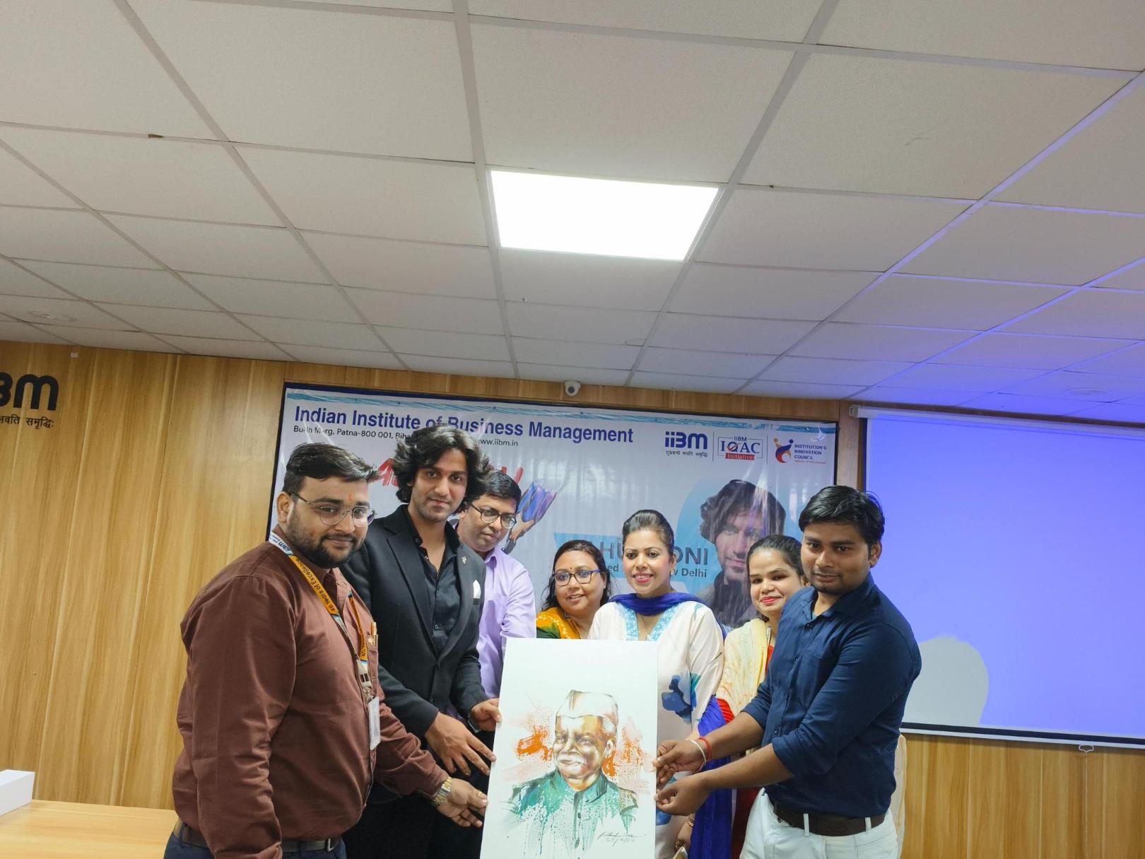 Rahul Soni Conducts “All Can Sketch” Workshop for PGDM, BBA, BCA & MAMC Students at IIBM and ZHI Patna